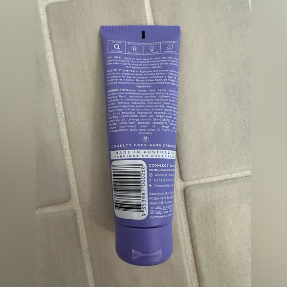 ✨NEW Generation Clay Ultra Violet Brightening Purple Clay Mask - Picture 2 of 2